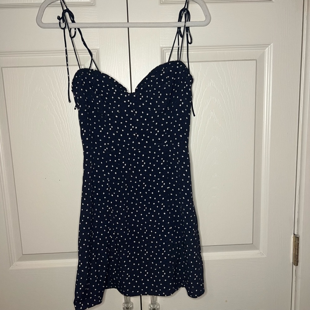 Wilfred Polka Dot Mini Dress - Picture 4 of 12